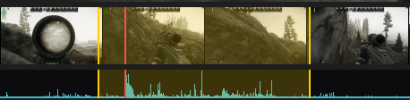 Waveform timeline
